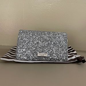 Henri Bendel glitter phone wallet case crossbody